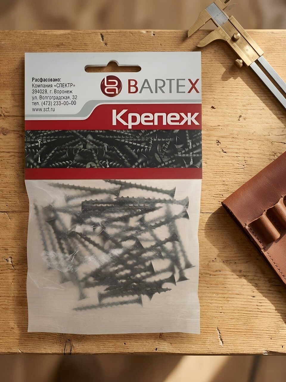 Саморез по металлу и гипсокартону, диаметр 3.5х51 мм, 30 шт, пакет, Bartex