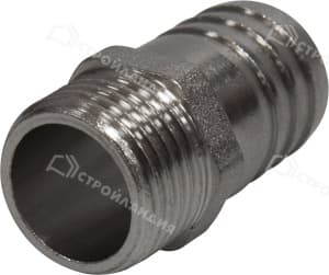 Штуцер под шланг 1/2" - 20 мм 5553/124112 с наружной резьбой