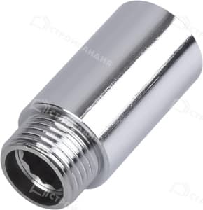 Гайка удлинитель 1/2" 40 мм хром 11754/280/123995