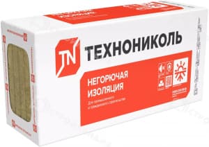 Утеплитель базальтовый ТЕХНОНИКОЛЬ Техновент-80 Стандарт 50x600x1200 мм 4,32 м2 0,216 м3 6 шт