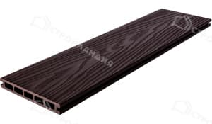 Террасная доска T-DECKS PREMIUM 3D light 3 м венге без обработки