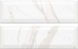 Плитка керамическая KERAMA MARAZZI Дорато 8,5х28 см белая грань