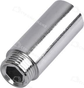 Гайка удлинитель 1/2" 50 мм хром 281/123996