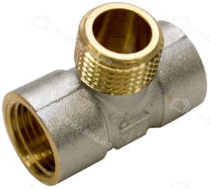 Тройник 1/2" гайка/штуцер/гайка 707297/2001
