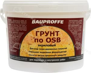 Грунтовка BAUPROFFE 9 кг акриловая для OSB-плит