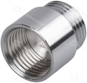 Гайка удлинитель 1/2" 15 мм хром 723/123991