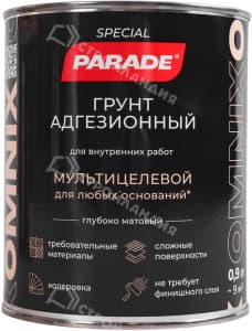 Грунт адгезионный PARADE Omnix база А матовый 0,9 л