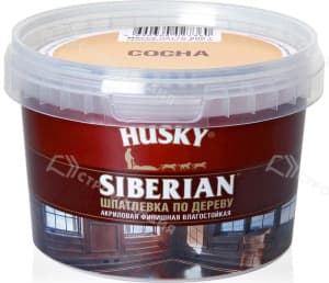Шпатлевка по дереву HUSKY Сосна 0,8 кг