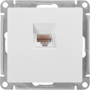 Розетка компьютерная SCHNEIDER ELECTRIC Atlasdesign белый