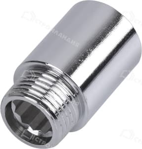 Гайка удлинитель 1/2" 30 мм хром 11753/279/123994