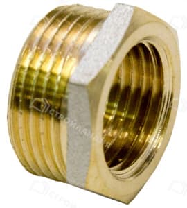 Футорка 3/4"-1/2" штуцер/гайка 436