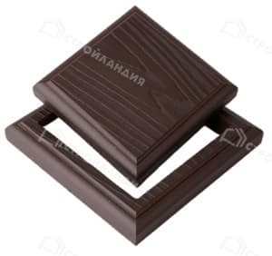 Комплект T-DECKS крышка + юбка для столба 100х100 венге