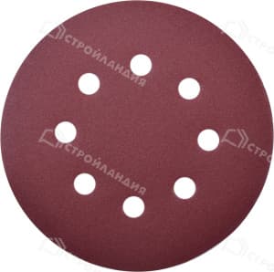 Круг шлифовальный VIRA 125 мм P240 8 отверстий 5 шт