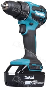 Дрель-шуруповерт аккумуляторная MAKITA DDF490WVE Li-Ion 1 шт 18 В 2А/ч