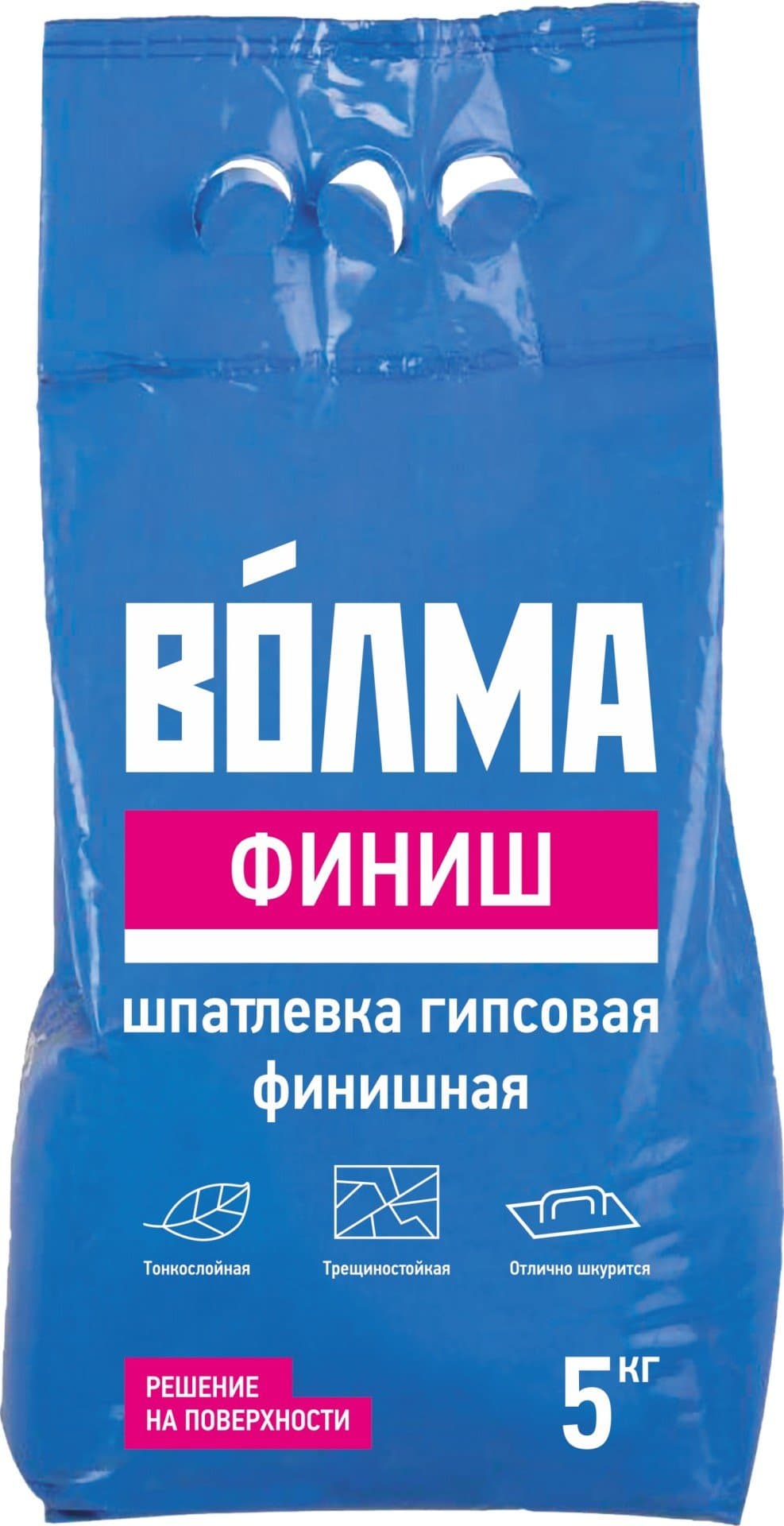 Шпатлевка гипсовая Волма Финиш финишная 5кг
