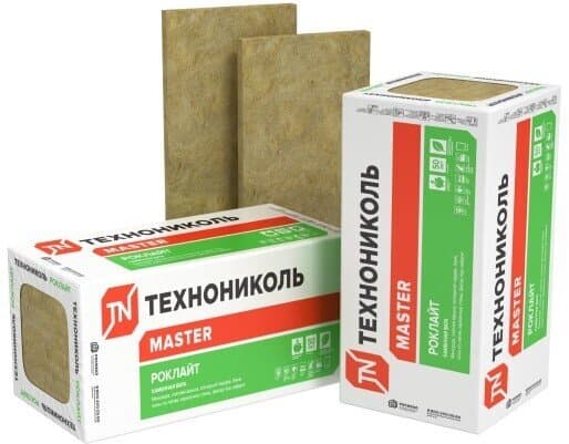 Маты Техно Роклайт Технониколь (6 плит) (1200х600х100) (4,32м2=0,432м3)уп