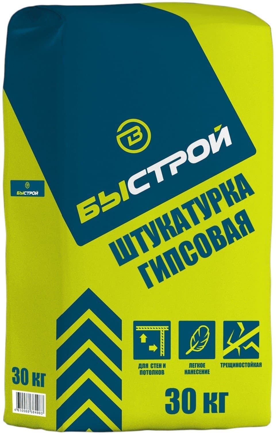 Штукатурка гипсовая Быстрой машинного и ручного нанесения 30кг
